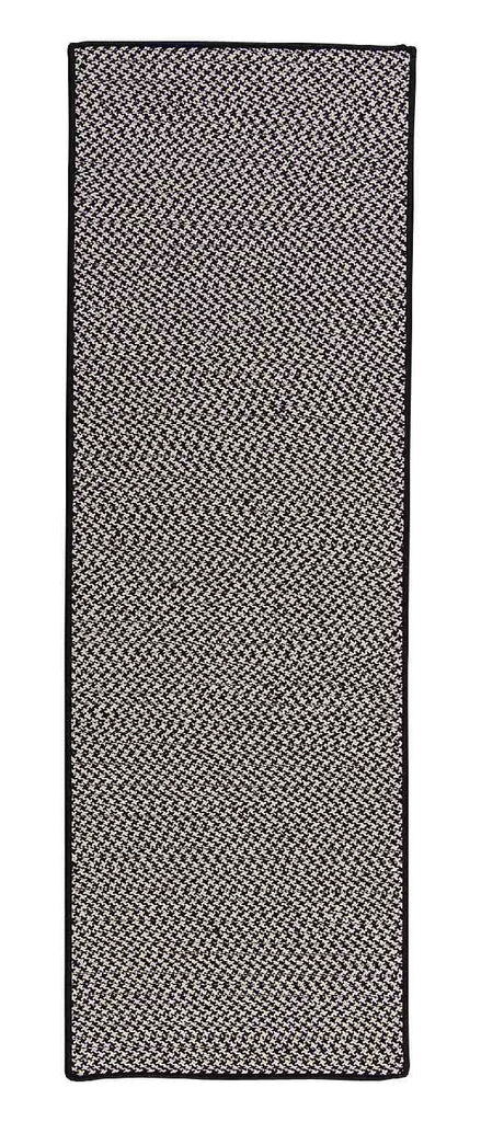 Colonial Mills Herringbone Mudroom HB49 Black Lace Rug