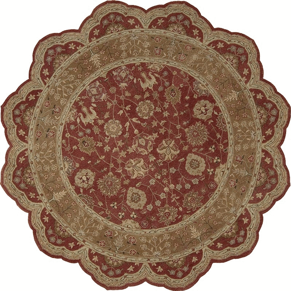 Nourison Heritage Hall HE13 Brick Rug