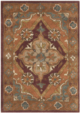 safavieh clearance heritage hg948a rust rug