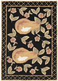 Safavieh Clearance Chelsea HK718A Black Rug