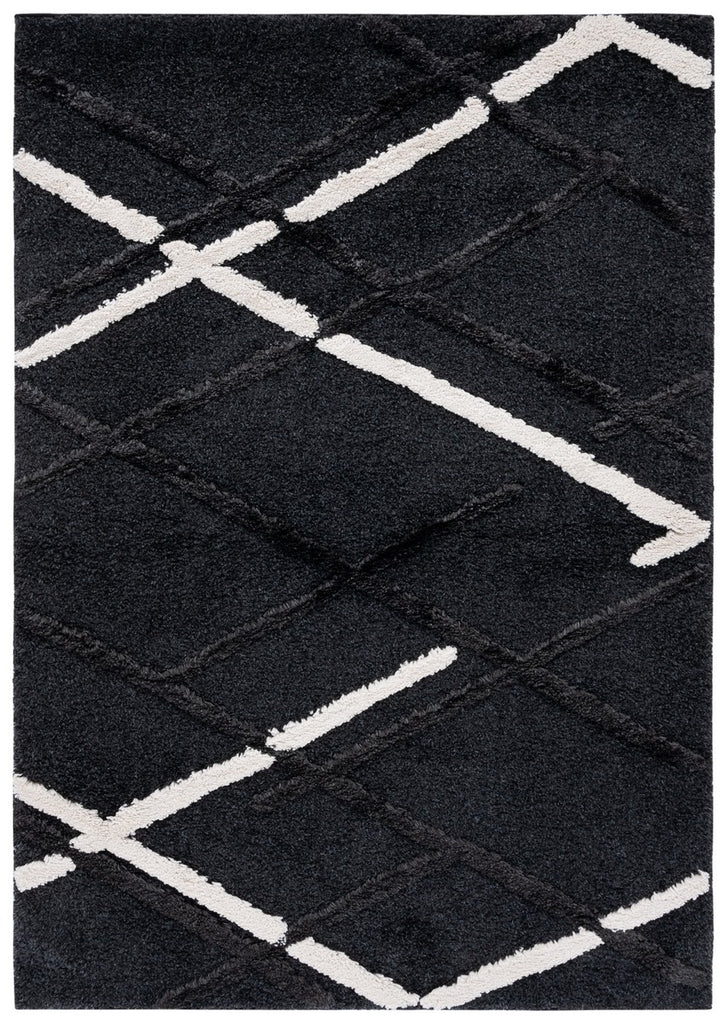 safavieh clearance hi lo shag hls206h charcoal rug