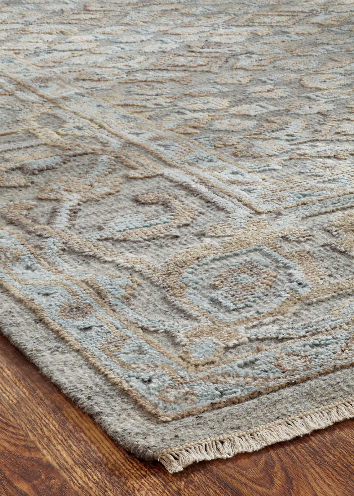Rugs Done Right Harvard HN34 Sky / Natural Rug