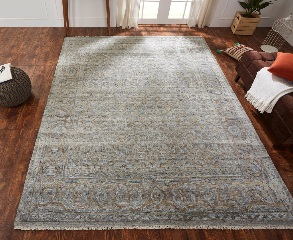 Rugs Done Right Harvard HN34 Sky / Natural Rug
