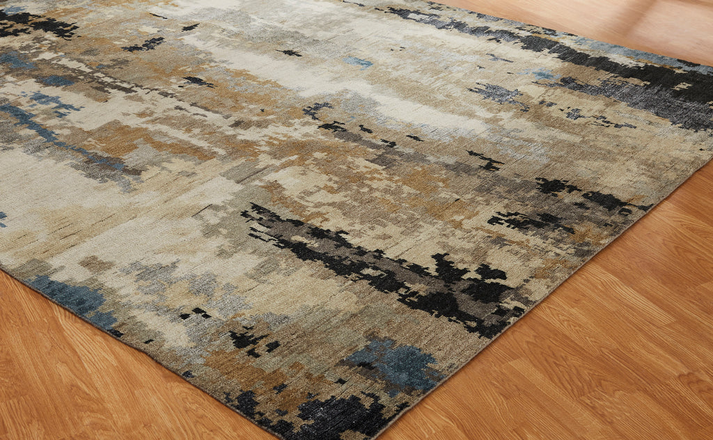 Rugs Done Right Harwich HA50 Tan Blue Rug
