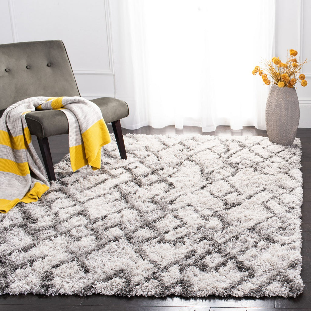 safavieh clearance horizon shag hzn894f grey rug