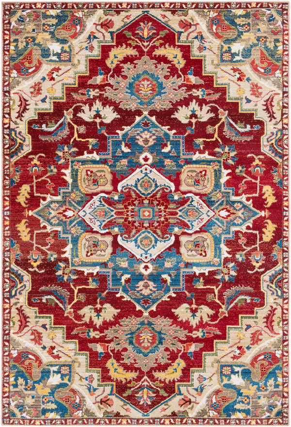 Surya Closeout Crafty CRT-2302 Burgundy Rug