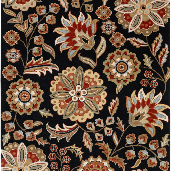 Surya Rug Co. Athena Black Rug | Black Rugs | Rugs Done Right 