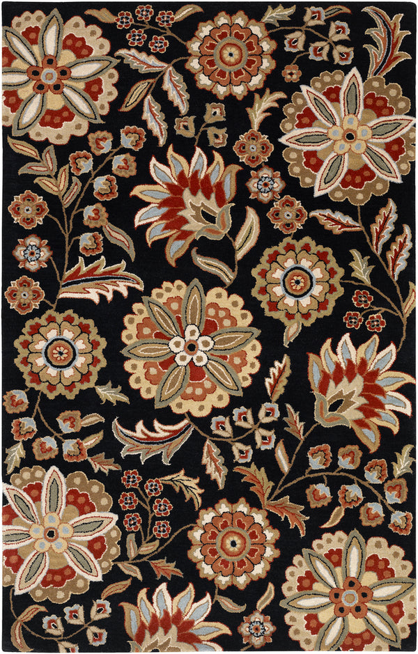 Surya Rug Co. Athena Black Rug | Black Rugs | Rugs Done Right 