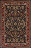 Rectangular Surya Middleton Black Rug | Traditional Rugs | Rugs Done Right