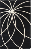 Livabliss Forum FM-7072 Black Rug