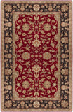 Rectangular Surya Rug Co. Crowne  Burgundy Rug | Burgundy Rugs | Rugs Done Right 
