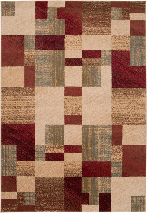 Surya Closeout Riley RLY-5006 Burgundy Rug