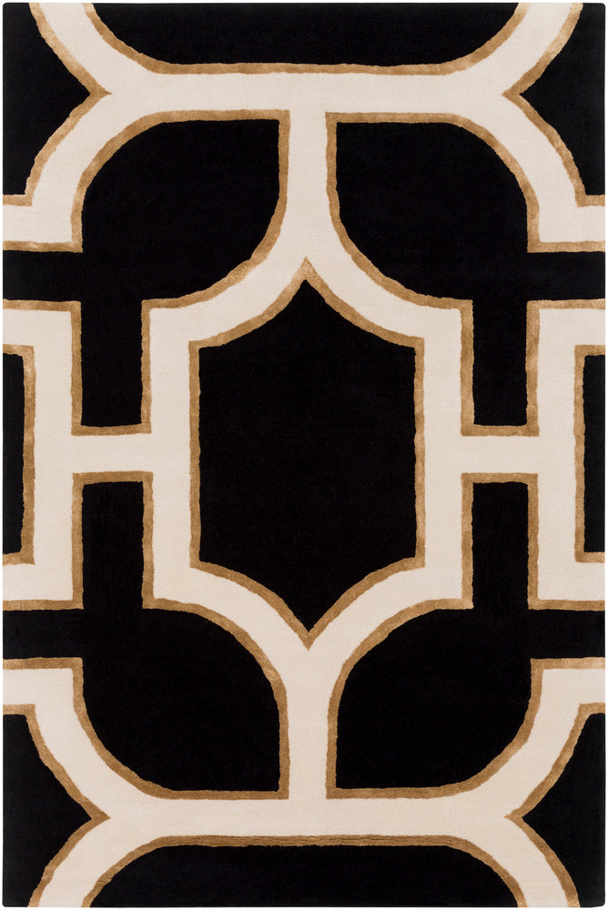 Hand Tufted Surya Rug Co. Intermezzo Black Rug | Black Rugs | Rugs Done Right