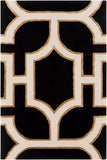 Hand Tufted Surya Rug Co. Intermezzo Black Rug | Black Rugs | Rugs Done Right