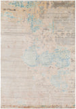 Surya rug co. | teal rug | Ephemeral | rugs done right