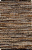 Surya Rug Co. Log Cabin Brown Mix Rug | Brown Rugs | Rugs Done Right 