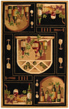 Safavieh Clearance Chelsea HK254B Black Rug