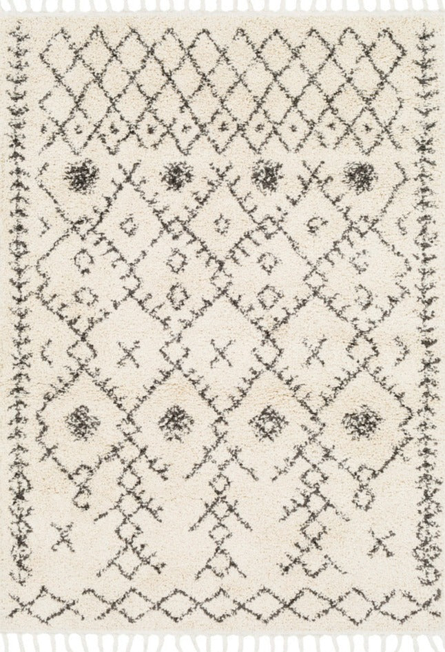 Two Tone Surya Rug Co. Berber Shag  Beige Rug | Berber Rugs | Rugs Done Right 