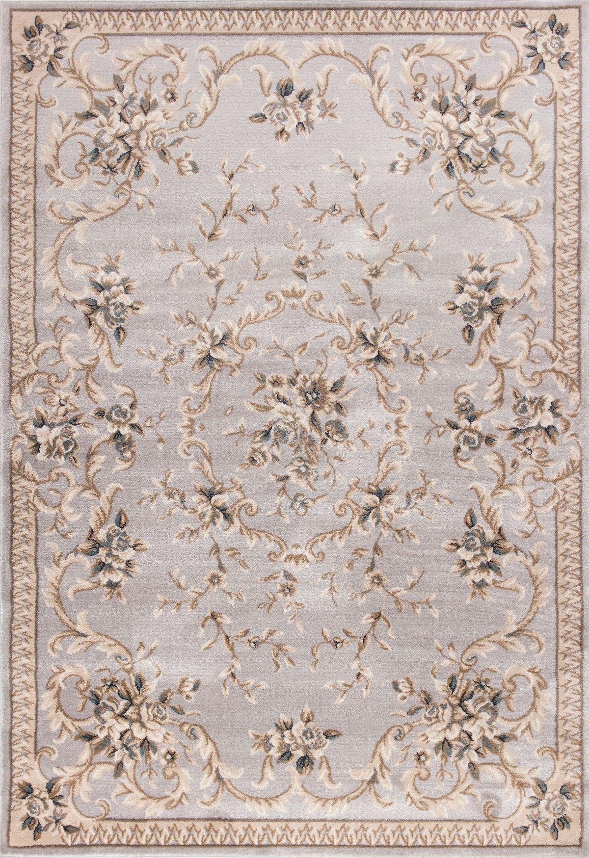 Kas Oriental Avalon 5604 Light Grey Rug