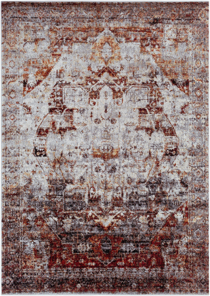 Surya Closeout Serapi SRP-1010 Grey Multi Rug