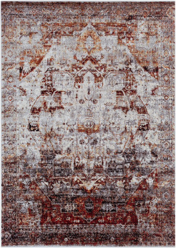 Surya Closeout Serapi SRP-1010 Grey Multi Rug