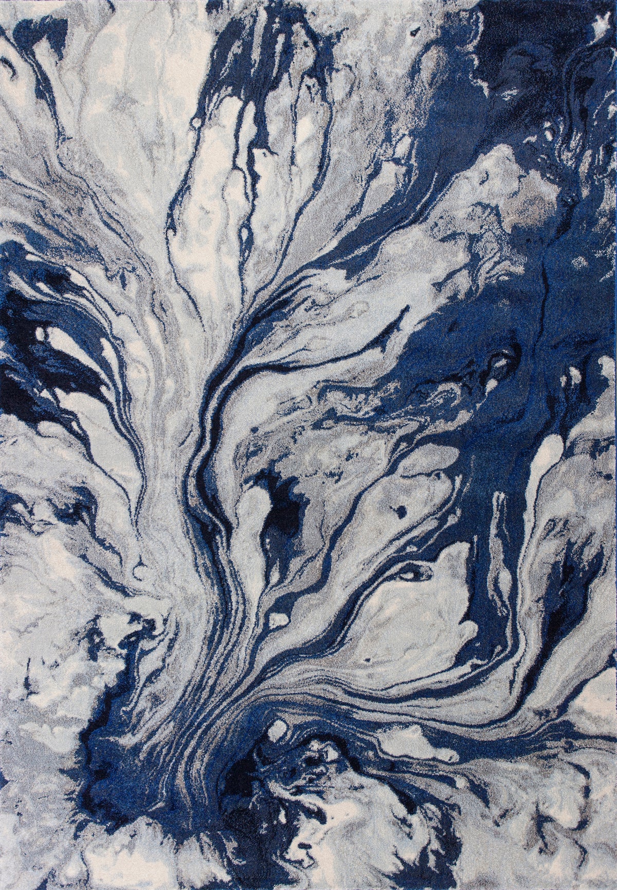 Kas Oriental Illusions 6201 Blue Rug
