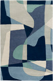 Rectangular Surya Rug Co. Forum Blue Rug | Blues Rugs | Rugs Done Right 