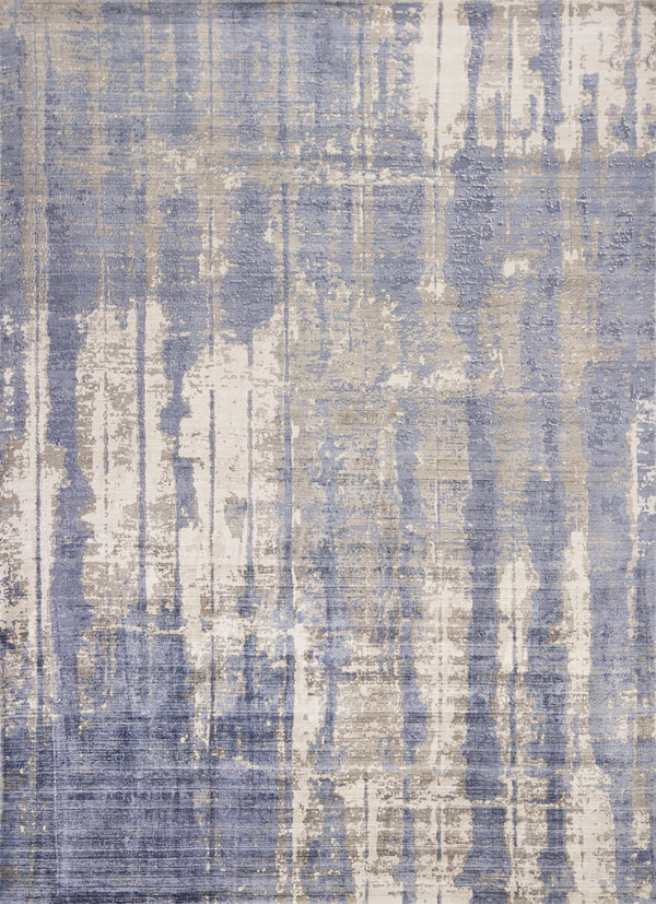 Kas Oriental Indulge 802 Grey Blue Rug