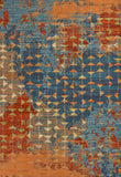 Kas Oriental Illusions 6208 Teal Rug