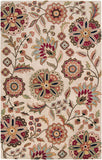 Floral Surya Rug Co. Athena  Ivory Rug | Athena Rugs | Rugs Done Right 