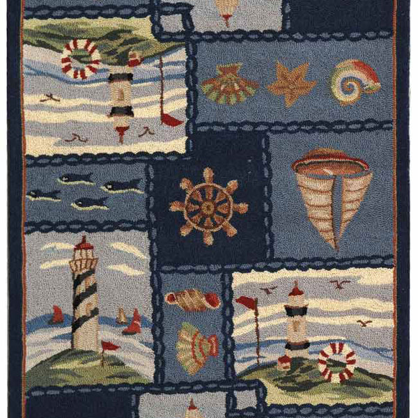 Safavieh Clearance Chelsea HK267A Blue Rug