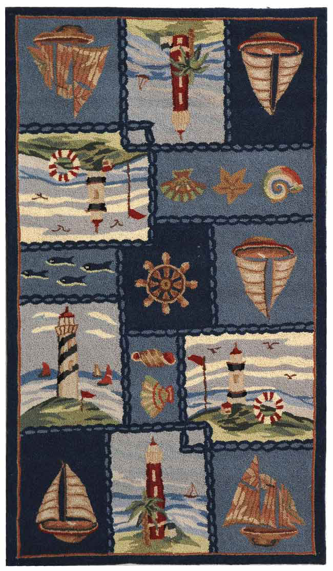 Safavieh Clearance Chelsea HK267A Blue Rug
