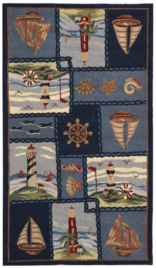Safavieh Clearance Chelsea HK267A Blue Rug