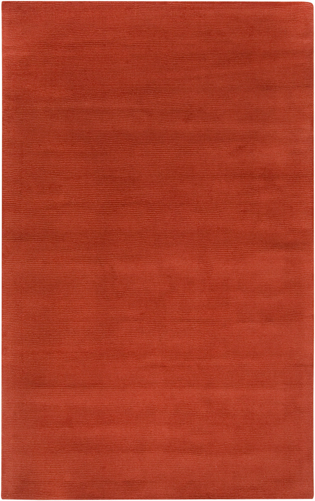 Surya Rug Co. Mystique Rust Rug | Solid Rugs | Rugs Done Right 