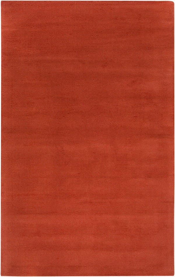 Surya Rug Co. Mystique Rust Rug | Solid Rugs | Rugs Done Right 