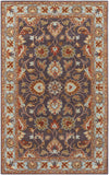 Rectangular Surya Rug Co. Caesar Charcoal Rug | Charcoal Rugs | Rugs Done Right 