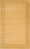 Rectangular Surya Rug Co. Mystique Gold Rug | Gold Rugs | Rugs Done Right