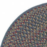 colonial mills rustic braided kitchen ic10 federal blue rug