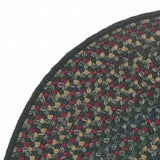 colonial mills rustic braided kitchen ic60 hunter green rug