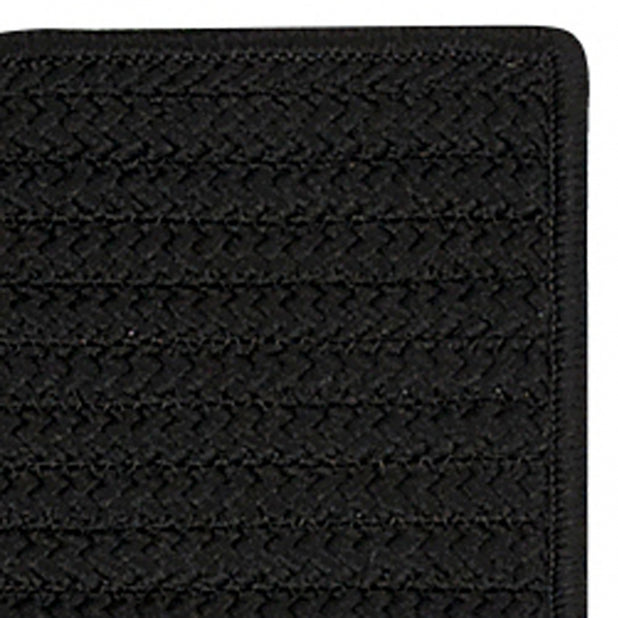 colonial mills ikebana ik14 black rug