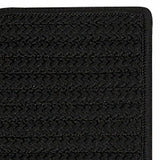 colonial mills ikebana ik14 black rug