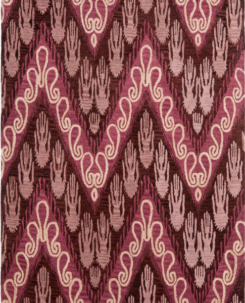 Safavieh Clearance Ikat IKT473A Burgundy Rug