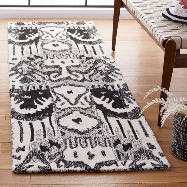 safavieh clearance ikat ikt651z black rug