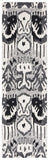 safavieh clearance ikat ikt651z black rug
