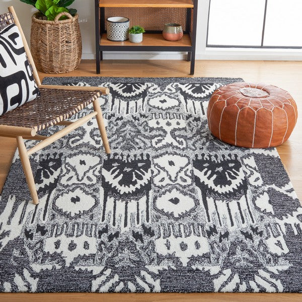 safavieh clearance ikat ikt651z black rug
