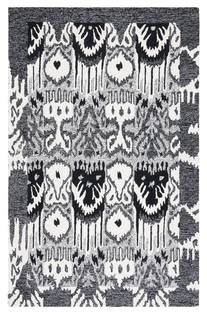 safavieh clearance ikat ikt651z black rug