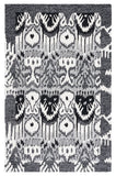 safavieh clearance ikat ikt651z black rug