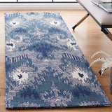safavieh clearance ikat ikt652m blue rug