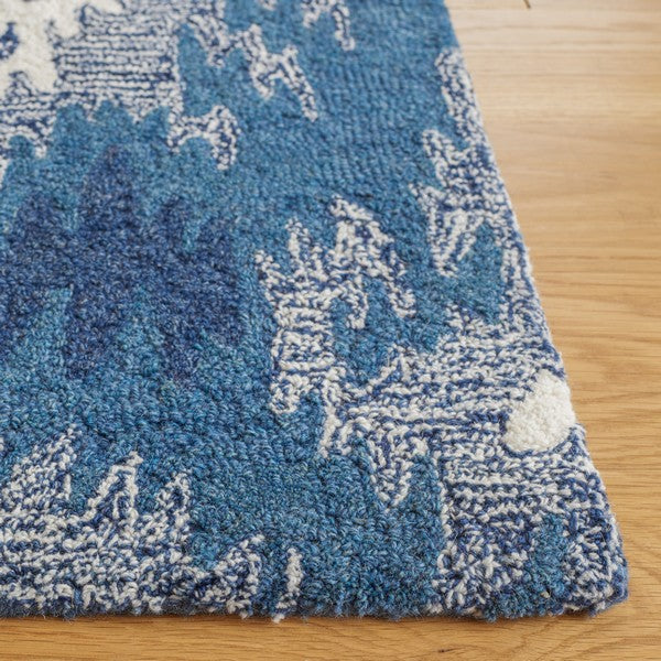 safavieh clearance ikat ikt652m blue rug