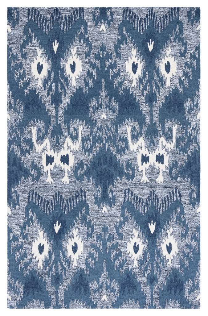safavieh clearance ikat ikt652m blue rug